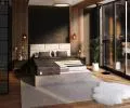 Taštičkový matrac BLACK MAX JACQUARD 160x200 cm s kokosom a latexom 26cm