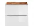 Kúpeľňová skrinka pod umývadlo CAPRI WHITE 60 cm