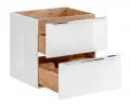 Kúpeľňová skrinka pod umývadlo CAPRI WHITE 60 cm