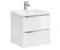 Kúpeľňová skrinka pod umývadlo CAPRI WHITE 60 cm