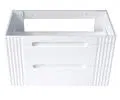 Kúpeľňová skrinka pod umývadlo FIJI WHITE 120 cm