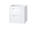 Kúpeľňová skrinka pod umývadlo FIJI WHITE 60 cm