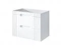 Kúpeľňová skrinka pod umývadlo FIJI WHITE 80 cm