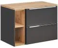 Kúpeľňový regál pod pracovnú dosku CAPRI COSMOS 20cm