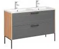 Kúpeľňová skrinka pod umývadlo MADERA 120 cm