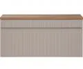 Set kúpeľňová skrinka pod umývadlo ICONIC CASHMERE 100cm s doskou