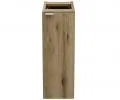 Kúpeľňový regál pod pracovnú dosku NOVA OAK 20 cm