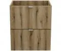 Kúpeľňová skrinka pod umývadlo NOVA OAK šuplíky 50 cm