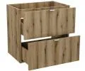 Kúpeľňová skrinka pod umývadlo NOVA OAK šuplíky 60 cm