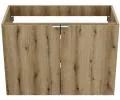 Kúpeľňová skrinka pod umývadlo NOVA OAK polica 80 cm