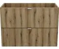 Kúpeľňová skrinka pod umývadlo NOVA OAK šuplíky 80 cm