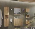 Kúpeľňový regál horný NOVA OAK