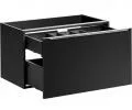 Kúpeľňová skrinka pod umývadlo SANTA FE BLACK 80 cm