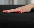 Plachta JERSEY s gumou 80x200 cm ČIERNA
