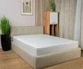Plachta JERSEY s gumou 200x200 cm BIELA