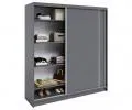 Šatníková skriňa DENVE 200x218x60,3 cm sivá