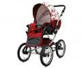 Kočík 3v1 BabyLux Margaret Exclusive Meadow Flowers On White