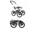 Kočík 3v1 BabyLux Margaret Exclusive Magic Grey