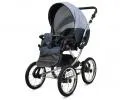 Kočík 3v1 BabyLux Margaret Exclusive Magic Grey