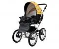 Kočík 3v1 BabyLux Margaret Exclusive Gold Star