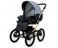 Kočík 4v1 Margaret GOLD Magic Grey