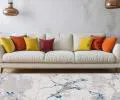 Koberec NICOLA Blue Gray 80 x 150 cm
