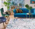 Koberec CELICO Blue Gray 120x170 cm