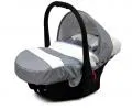 Kočík 4v1 BabyLux White Lux SILVER