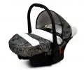 Kočík 4v1 BabyLux White Lux Grey Marble