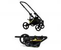 Kočík 2v1 BabyLux UZO GOLD STEEL