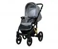 Kočík 2v1 BabyLux UZO GOLD STEEL