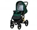 Kočík 2v1 BabyLux UZO GOLD BOTTLE GREEN