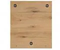 Zrkadlo bez rámu NOVA OAK 50 cm