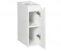 Kúpeľňový regál pod pracovnú dosku NOVA WHITE 20 cm