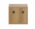 Kúpeľňový regál kocka NOVA OAK A 26.7x27.9cm