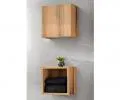Kúpeľňový regál kocka NOVA OAK A 26.7x27.9cm