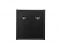 Kúpeľňový regál kocka NOVA BLACK A 26.7x27.9cm