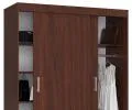 Šatníková skriňa s posuvnými dverami 150 cm MONO wenge