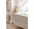 Kúpeľňová skrinka pod umývadlo OCEAN BEIGE 120 cm