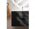 Kúpeľňová skrinka pod umývadlo OCEAN BLACK 120 cm
