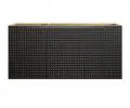 Kúpeľňová skrinka pod umývadlo LUXOR BLACK 120 cm