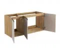 Kúpeľňová skrinka pod umývadlo LUXOR BEIGE 120 cm