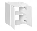 Kúpeľňová skrinka pod umývadlo NOVA WHITE D2 50 cm