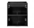 Kúpeľňová skrinka pod umývadlo NOVA BLACK D2 50cm