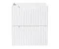Kúpeľňová skrinka pod umývadlo NOVA WHITE 2S 50 cm
