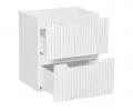 Kúpeľňová skrinka pod umývadlo NOVA WHITE 2S 50 cm