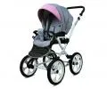 Kočík 2v1 BabyLux ROSSO LIGHT PINK