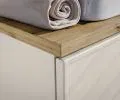 Kúpeľňová skrinka BELLA CASHMERE 100cm + doska + regál