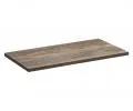 Kúpeľňová skrinka SANTA FE OAK 100cm + doska + umývadlo + regál