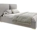 Čalúnená posteľ BRISTOL 180x200 Sivá Trinity s úložným priestorom kovový rošt